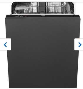 Smeg DIA13M2 Fully Integrated Standard Dishwasher - Black Control Panel with Fixed Door Fixing Kit - A++ Rated £309 at ao.com