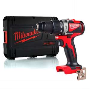 Milwaukee M18BLPD2-0 M18 Compact Brushless Percussion Drill (Body Only) with Case £79.98 SGS Engineering UK