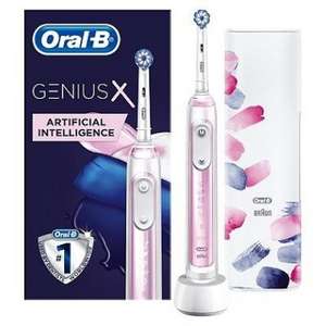 Oral-B Genius X Blush Pink Electric Toothbrush - £114.99 Delivered @ Shavers