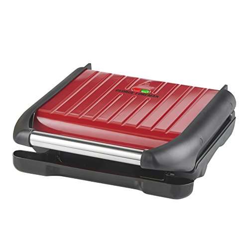 George Foreman Medium Red Steel Grill 25040 £30 (or £25 with code) @ Amazon