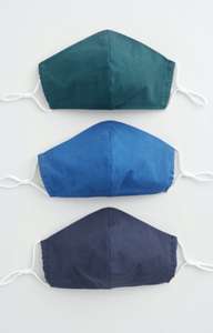 3x pack of organic cotton face masks now £5.60 + £3 del at Seasalt Cornwall