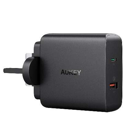 AUKEY UK Plug PA-Y11 Quick Charge 48W 3.0 Mobile Phone Charger £15.67 / £18.80 with tax aliexpress / AKNES Store