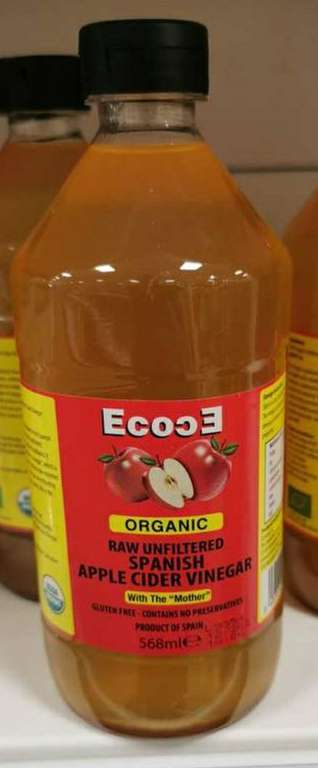 Organic Apple Cider Vinegar 568ml - £1.19 @ Home Bargains (Stechford Retail Park)