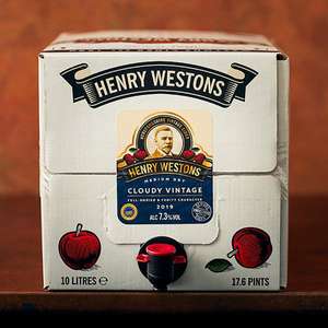 Henry Westons 10L box £26.50 7.3% (free shipping) @ Westerns cider