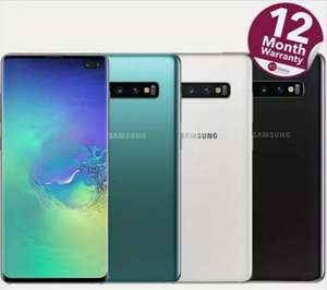 Samsung Galaxy S10 Plus 128GB Smartphone - Prism Black / White & Green Grade B Condition - £292.04 With Code @ XS Items / Ebay