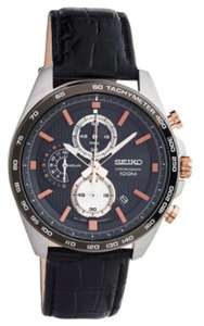 Seiko SSB265P1 Stainless Steel Chronograph Brown Leather Strap Watch - £129.99 @ F.Hinds