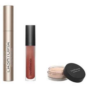 bareMinerals up to 43% Off Winter Sale - gift sets from £11.40 + Free delivery @ bareMinerals