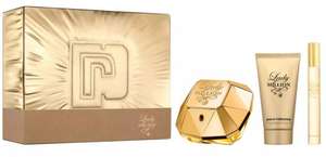 Paco Rabanne - 'Lady Million' Eau de Parfum & Body Lotion Gift Set £41.68 delivered at Debenhams