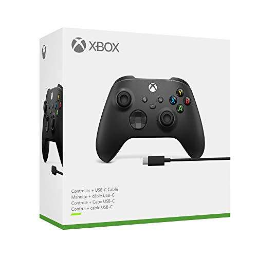 Xbox Wireless Controller + USB-C Cable (Xbox Series X/S) & PC - £48.06 @ Amazon