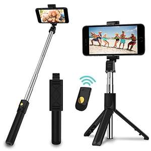 SYOSIN Selfie Stick with Detachable Wireless Remote and Tripod Stand £7.99 (+£4.49 non-prime) - Sold by JPARR UK and Fulfilled by Amazon