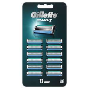 Gillette Mach 3 Razor Blades 12 Pack - £6 (+ Delivery Charge / Minimum Spend Applies) @ Morrisons