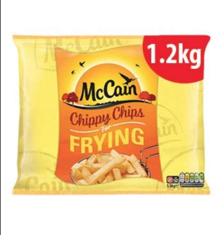 Mccains Chippy Chips 1.2Kg are 99p @ Farmfoods