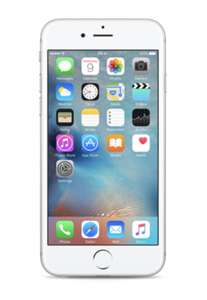 iPhone 6S Refurbished with 12 Months Warranty in Silver -16GB for £69 / 64GB for £89 @ GiffGaff shop