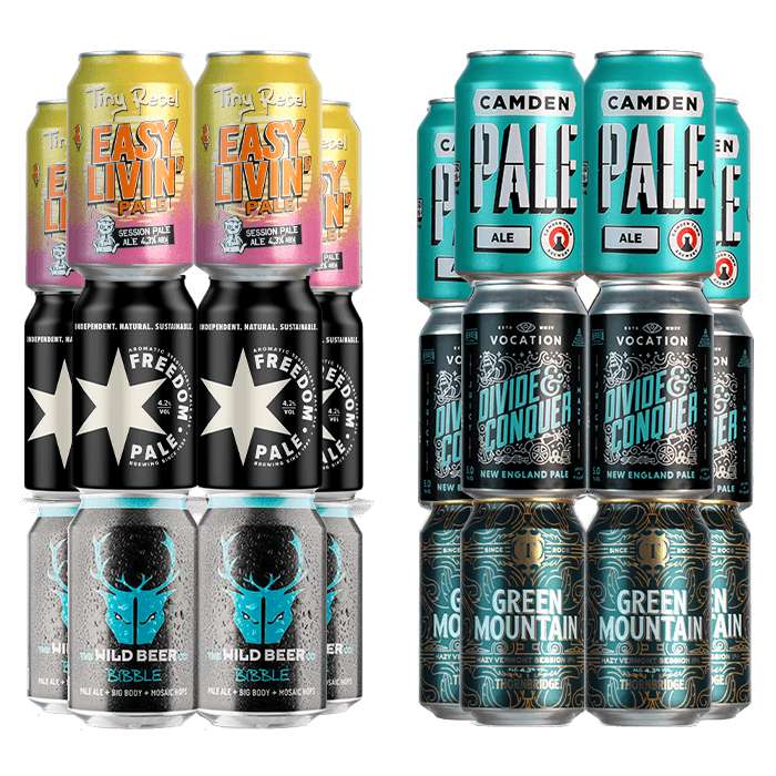 IPA and Pale Ale Mixed Mega-Pack (24 Beers) £24 Delivered with code @ Beer Hawk