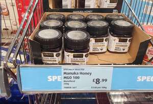 100MGO Manuka Honey £8.99 at Aldi, Upminster