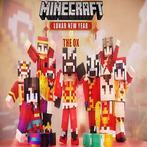 Minecraft - Lunar New Year of Ox Skin Pack (All Supported Platforms) - Free @ Minecraft