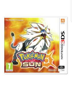 Pokemon Sun And Moon Nintendo 3ds £9.99 + £3.95 Postage @ Argos