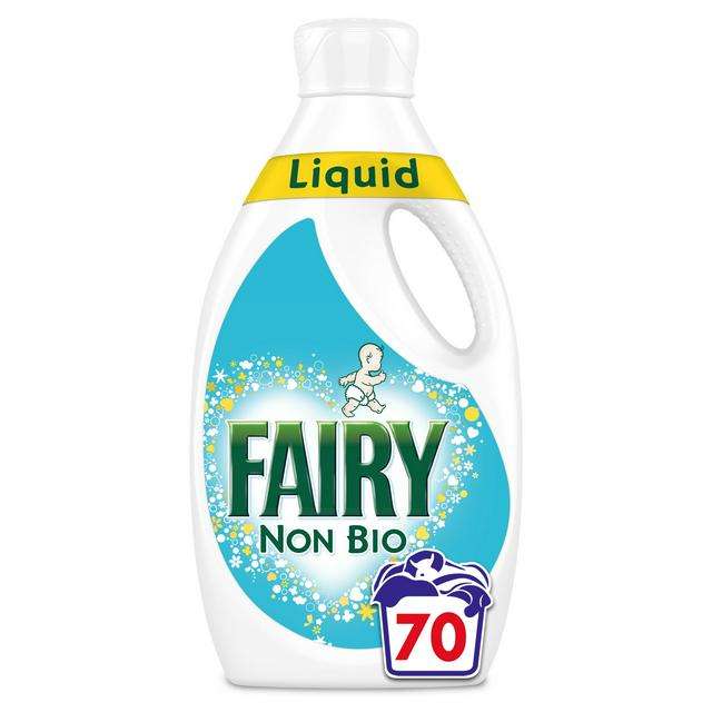 Fairy non-bio Liquid 70 wash £6.99 @ Lidl (Northampton)