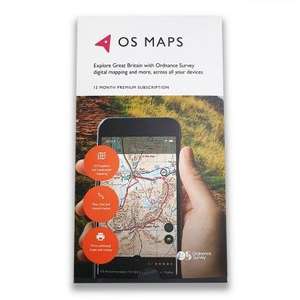 OS Maps 12 Month Digital Subscription Pack £20.99 @ Dash4it