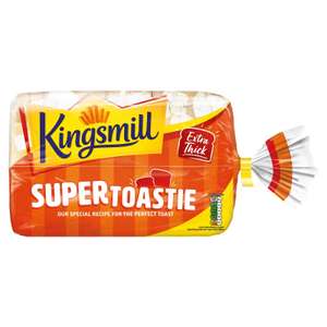 Kingsmill Super Toasty Extra Thick 750g is 59p @ Farmfoods
