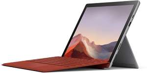 Microsoft Surface Pro 7 12.3” Tablet with red Surface Pro Signature Type Cover - £828.99 @ Amazon