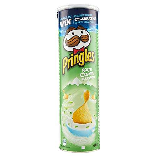 Pringles 200g (Salt & Vinegar / BBQ / Sour Cream & Onion) - £1.25 (+ £4.49 Non Prime) @ Amazon