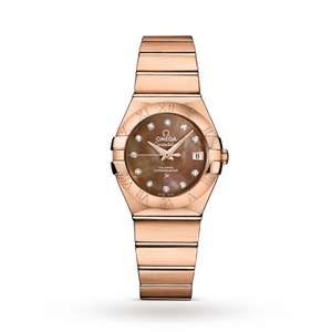 50% off 18k gold Omega Constellation Co Axial 27mm Ladies Watch - £7920 @ Goldsmiths