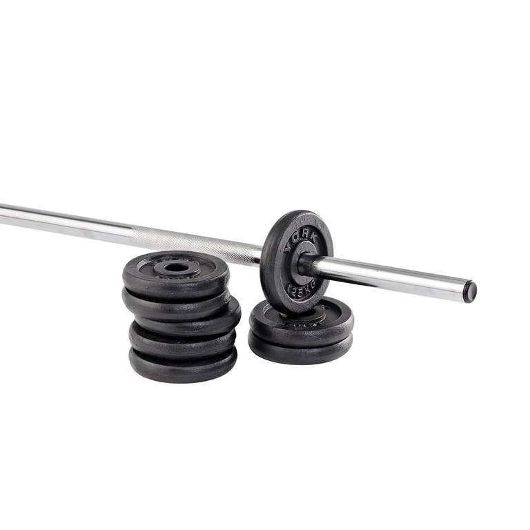 York Fitness Standard Cast Iron Weight Plates 4 x 5kg - £43 + £6.95 dellivery at York Fitness