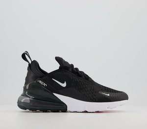Nike Air max 270 Black - size 8 to 11 - £80 / £72 with newsletter sign up @ office