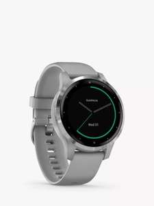 Garmin vivoactive 4S Smartwatch 40mm with Silicone Band, Silver/Powder Grey £179 @ John Lewis & partners