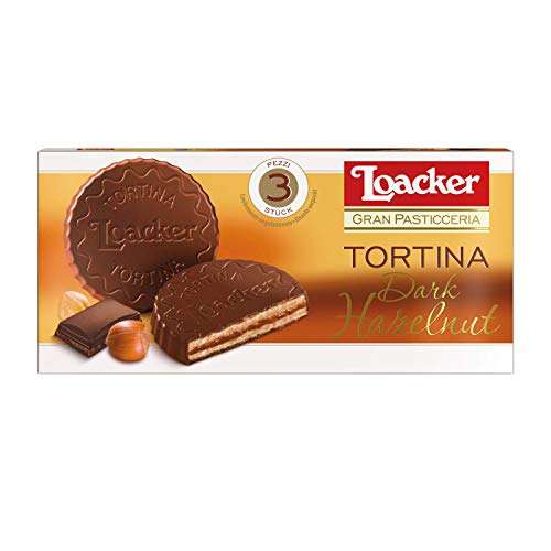 Locker Tortina Biscuits Dark Chocolate 125g - £1.02 Prime +£4.49 non Prime @ Amazon