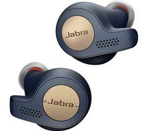 JABRA Elite Active 65t Wireless Bluetooth Headphones - Titanium Black /Blue, £69.99 at Currys/ebay