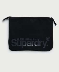 Superdry Combray Laptop Case Now £12.50 Black or Navy Free Delivery @ Superdry