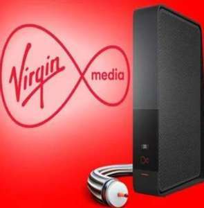 Virgin Media Ultrafast M350 Fibre Broadband 362Mb average* speed Unlimited downloads £34 / 18 months