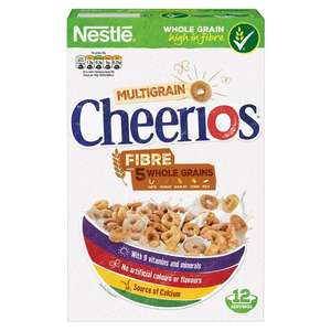 Nestle Cheerios Multigrain Cereal 375G £1.19 instore @ Home Bargains