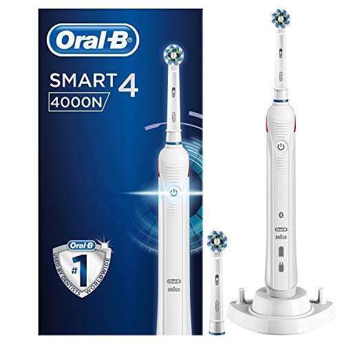 Oral-B Smart 4 4000N Smart Electric Toothbrush £36.21 (and falling) delivered @ Amazon