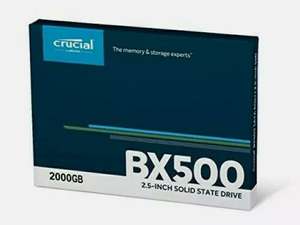 2TB SSD Crucial BX500 SATA III 2.5" Internal SSD £124.99 - ssd4sale / eBay