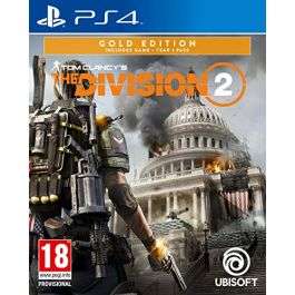 Tom Clancy's The Division 2 Gold Edition PS4 £12.95 delivered at The Gamery