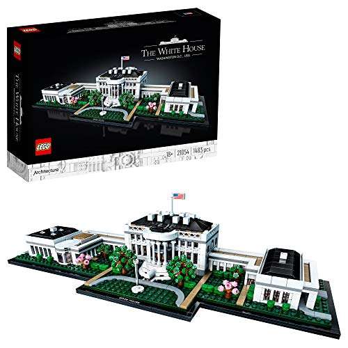 LEGO 21054 Architecture The White House Model, Landmark Collection for Adults, Collectible Gift Idea - £59.60 @ Amazon EU (UK Mainland)