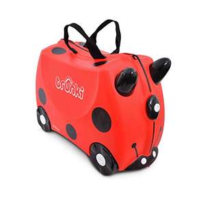 Trunki Children’s Ride-On Suitcase & Hand Luggage: Harley Ladybug (Red) - £19 prime /+£4.49 non prime @ Amazon