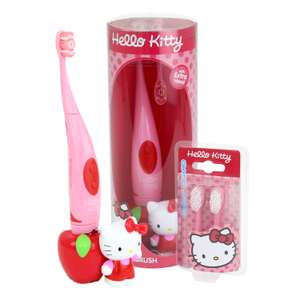 Hello Kitty Battery operated Toothbrush & Spare Heads for £5 delivered @ weeklydeals4less
