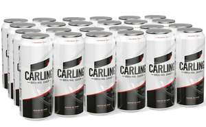 Carling Lager 24 x 440 ml Cans £16 Prime / £20.49 nonPrime @ Amazon, 1-2 Month wait time