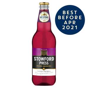 Stowford Press Mixed Berries (12 X 500ML) PET £16 @ Westons Cider