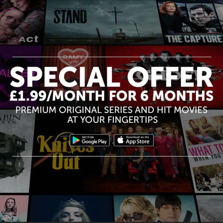 Starzplay TV (App) £1.99 per month for 6 months - limited offer for new Starzplay App subscribers @ Starz