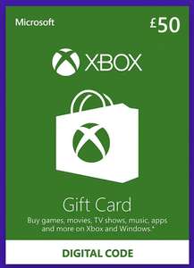 £50 xbox credit for £38.84 from Eneba / GoPlay