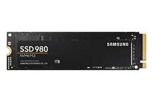 Samsung 980 1 TB PCIe 3.0 (up to 3.500 MB/s) NVMe M.2 Internal MZ-V8V1T0BW Solid State Drive (SSD) £94.99 @ Amazon