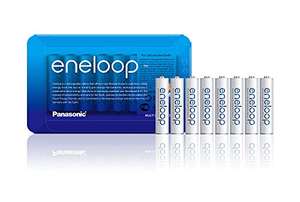 Panasonic eneloop AAA Rechargeable Ready-To-Use Ni-MH Batteries Pack of 8 £12.54 (+£4.49 NP) Delivered (UK Mainland) @ Amazon EU