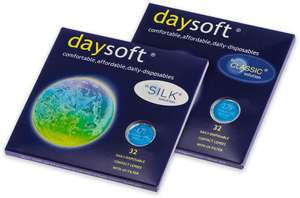 Daysoft Contact Lenses 32 pack £4.99 each (Min order 2 / £1.40 delivery) @ Daysoft
