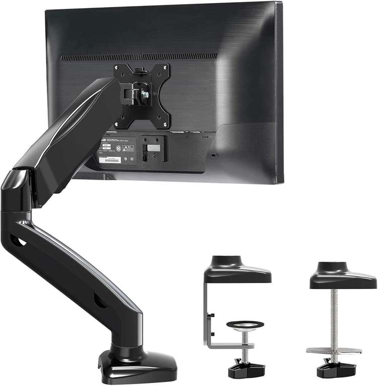 Amazon branded desk VESA monitor mount £16.49 with voucher Sold by Hingear-Direct and Fulfilled by Amazon.