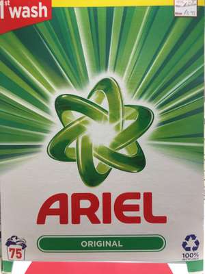 Ariel Original Washing Powder 75 Washes £3.95 @ Wilko sutton